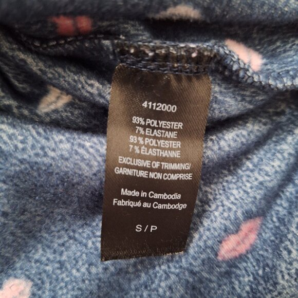 Kate Spade Lips Fleece Pajamas - Picture 6 of 10